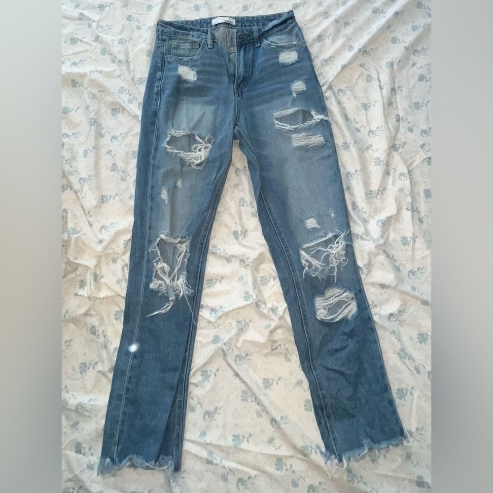 Ripped Mom Jeans